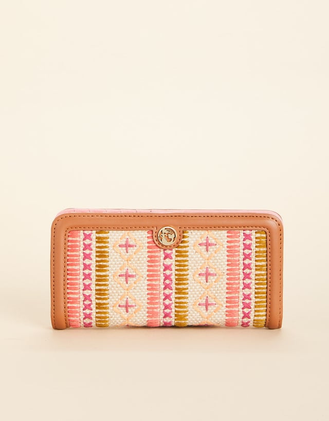 Small Snap Wallet Callawassie Pineapple