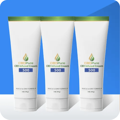 CBDPure Muscle & Joint Cream (3 Tubes)