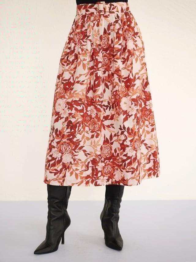 Magdalena Skirt Bibi Rose Chocolate