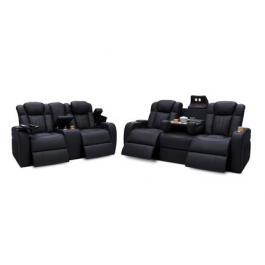 Seatcraft Cavalry Big & Tall Home Theater Sofa & Loveseat