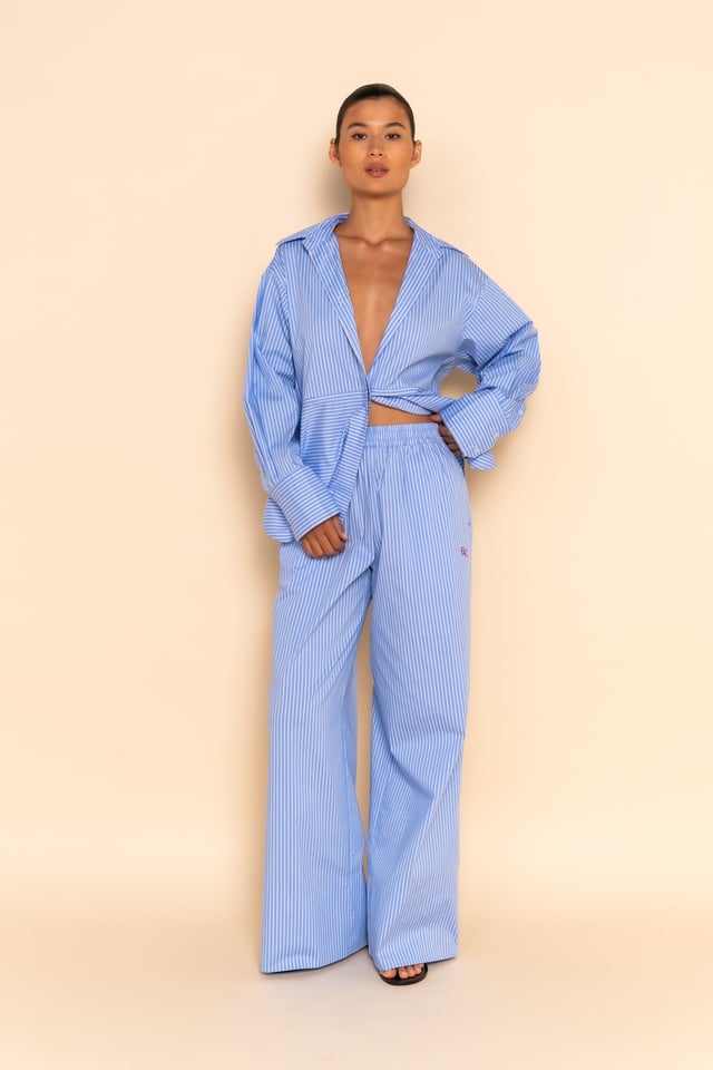 EMERY PANT - SKY STRIPE