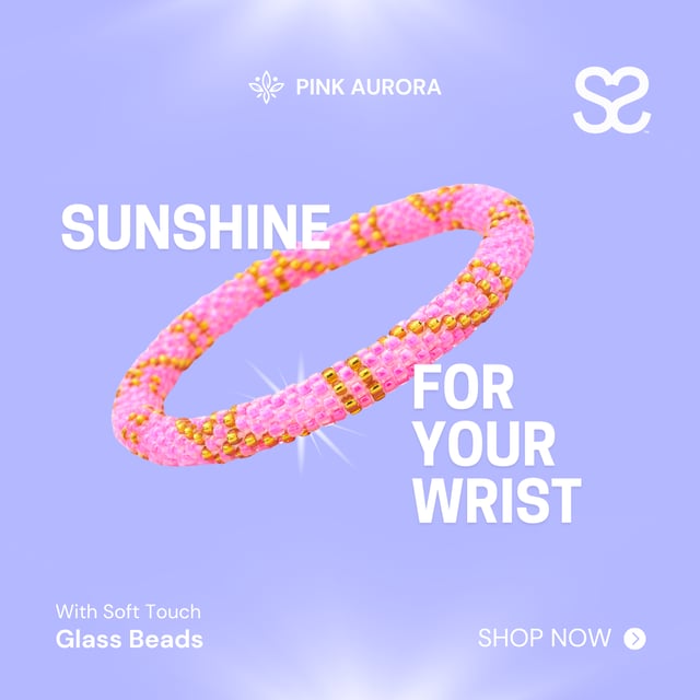 Pink Aurora Bracelet
