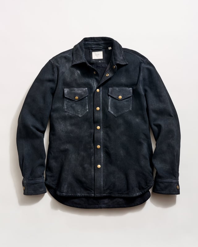 Savoy Waxed Suede Workshirt
