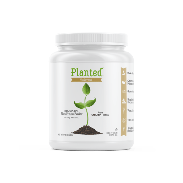 Unjury Unflavored Vegan Protein Powder