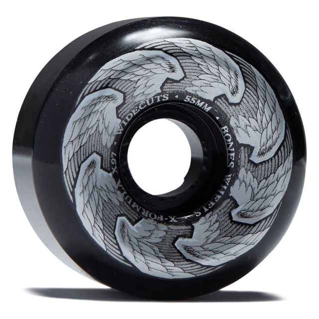Bones X Formula Death Angels 97a V6 Widecut Skateboard Wheels - 55mm