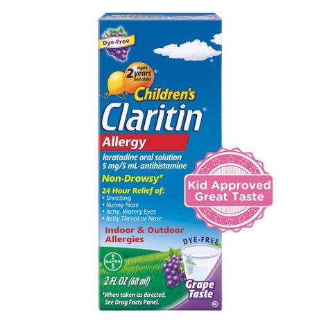 Claritin Children's Allergy Relief Claritin Syrup