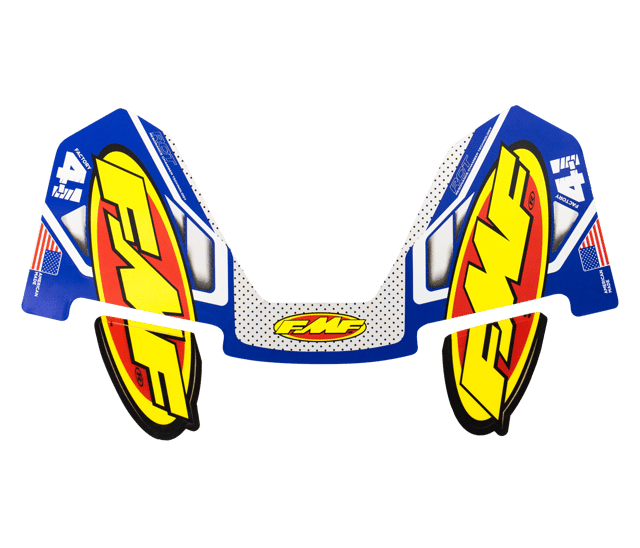 FMF 4.1 COLORWAYS 2020 LOGO KIT – BLUE 014849