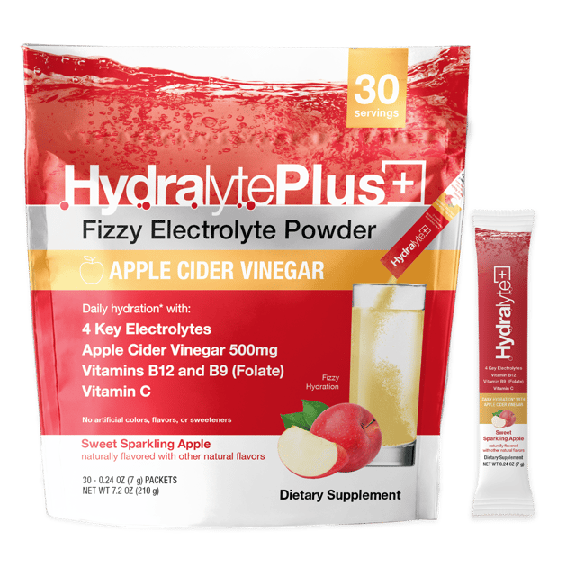 Plus Apple Cider Vinegar - Lightly Sparkling (8 oz)