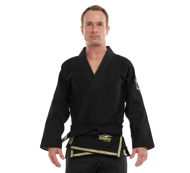 Suparaito BJJ Gi Black/Green
