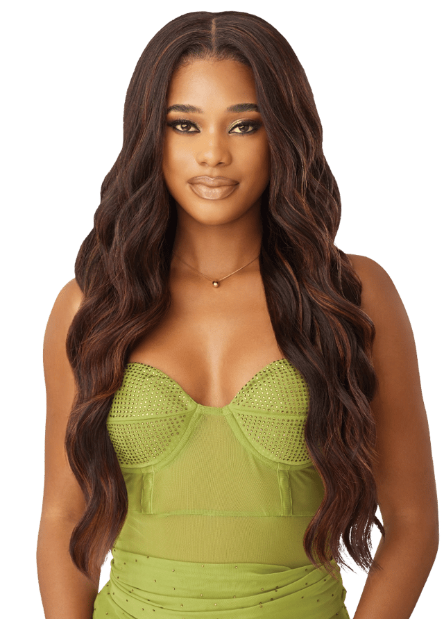 Outre 6x5 Pre Cut Lace Closure Wig Resize Me Cap HHB Loose Body 26" QLHBO65LB26