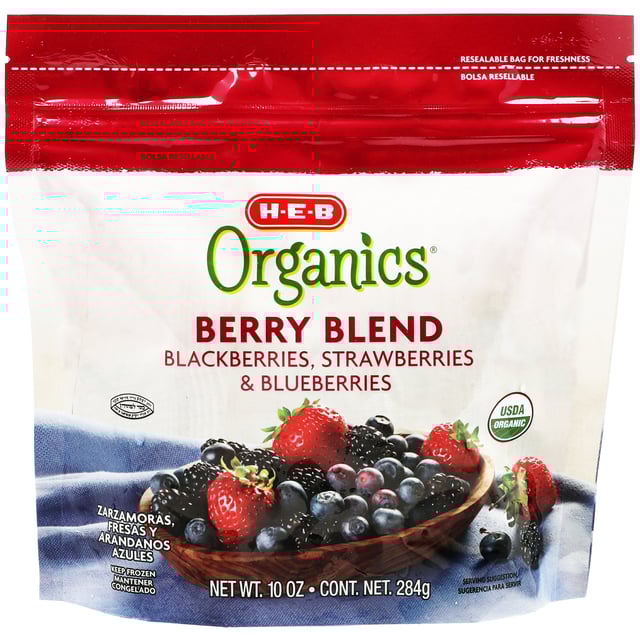 H-E-B Organics Frozen Berries Blend