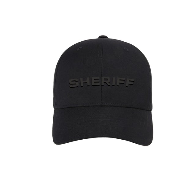 [SHERIFF] Flexfit® Adjustable Cap [BLK/BLK]