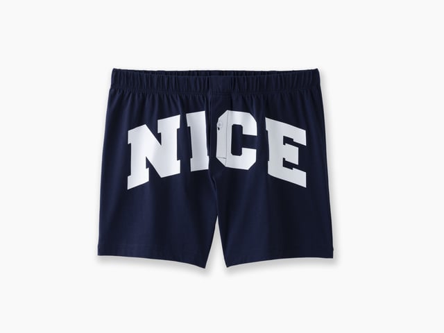Slim Fit Boxer ~ Navy - "NICE"