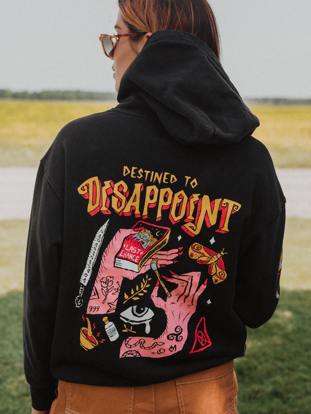 Destined to Disappoint Mineral Wash Hoodie