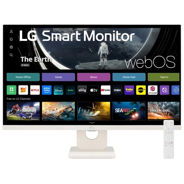 27 Inch FHD IPS 100Hz Smart Monitor with webOS
