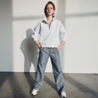 CALIA Women's Effortless Crepe Pintuck Pants