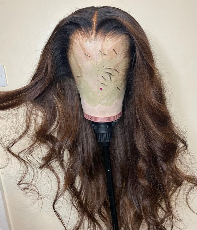 【Friday Special】Deja | Mocha Brown Pre-Plucked Human Hair Lace Front Wig