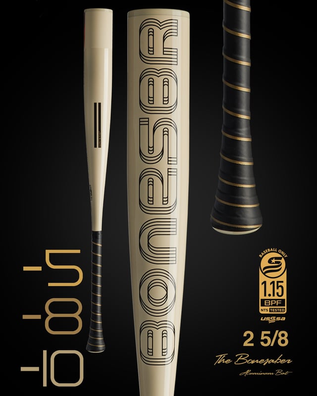 2024 BONESABER USSSA METAL BASEBALL BAT