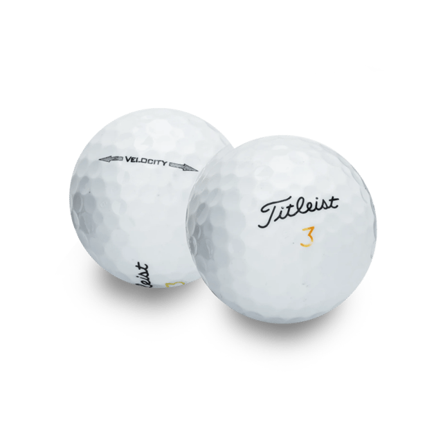 Used Titleist Velocity Golf Balls - 1 Dozen