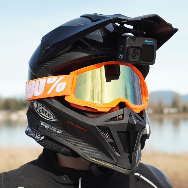 Flexible Adhesive Under Visor Mount