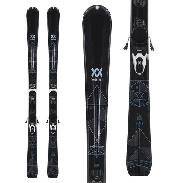 Völkl Flair 73 Skis + VMotion 10 GW Bindings 2019 - Used