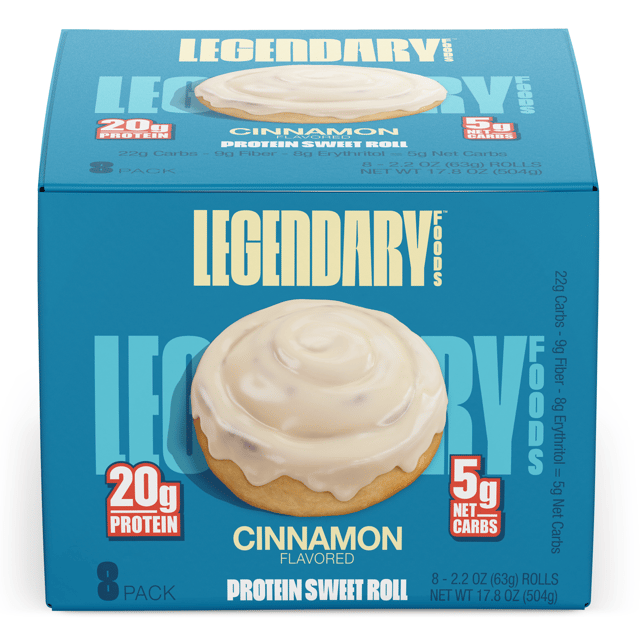 Legendary Protein Sweet Rolls 8ct