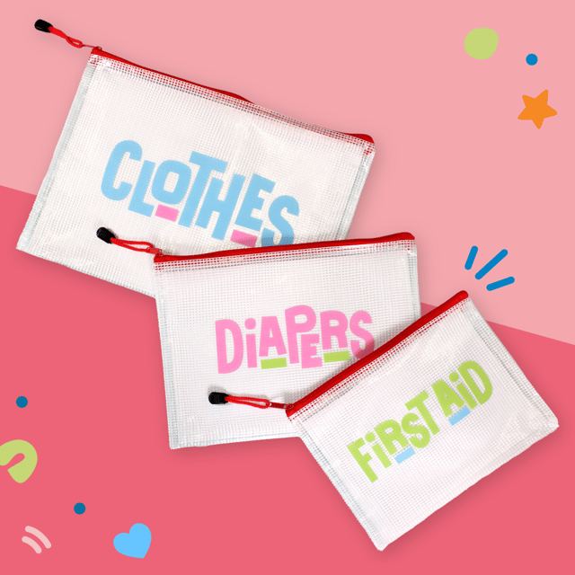 3-pack Diaper Bag Organizers
