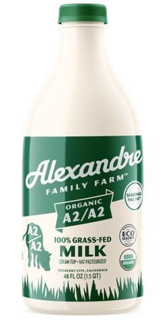 Alexandre Organic A2 Grass Fed Milk