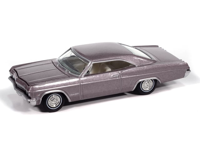 "PRE-ORDER" Auto World 1965 Chevy Impala SS 396 (Evening Orchid Poly) (AW Exclusive) 1:64 Diecast (DUE SEPTEMBER 2025)