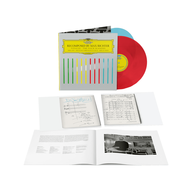 Vivaldi Recomposed - Anniversary Edition: Exclusive Transparent Red & Turquoise Vinyl 2LP