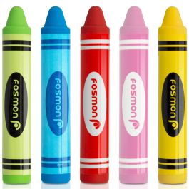 YOUTH Series Children Capacitive Stylus for Smartphones and Tablets - Green, Blue, Pink, Red, and Yellow - 5-Pack
