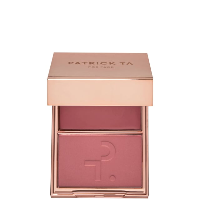 PATRICK TA Major Headlines Double-Take Cream and Powder Blush Duo (Various Shades)