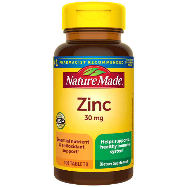 Zinc 30 mg Tablets