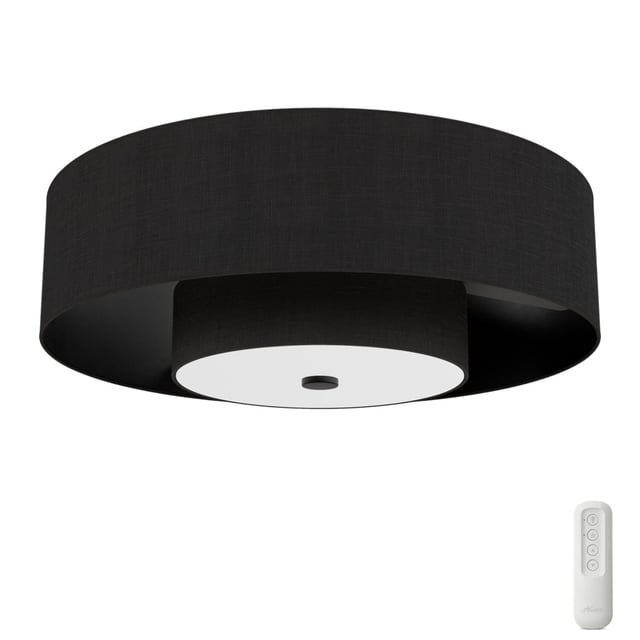 Brookside Jasmine Roth Indoor Fandelier with LED Light 30 inch with remote