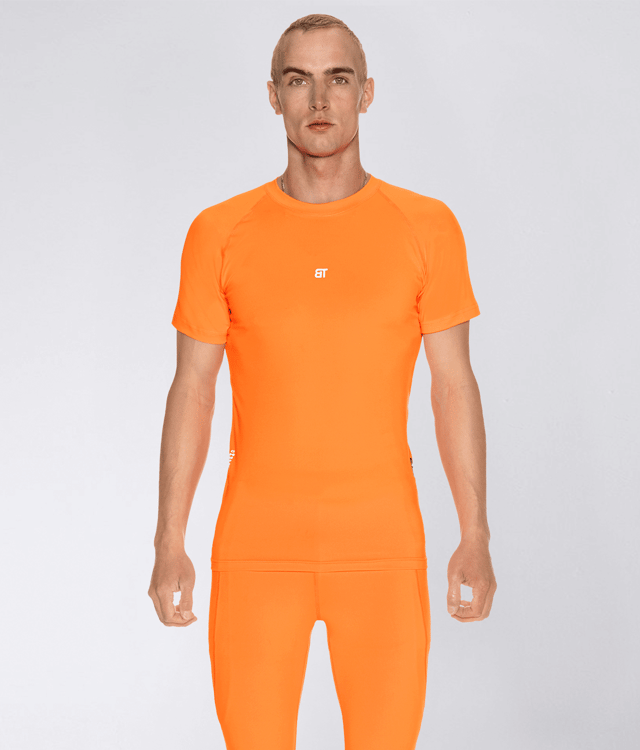 9700 . Compression Regular-Fit Shirt - Orange