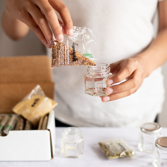 Plastic-Free Organic Spice Jar Refill Bundle (Buy 10 + Save)