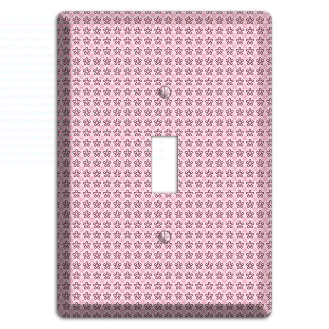 Pink Tiny Floral Cover Plates