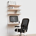 Decor Plus by Elfa 3' Office