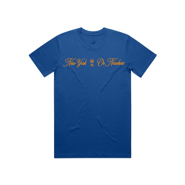 Blue NY Or Nowhere Tee