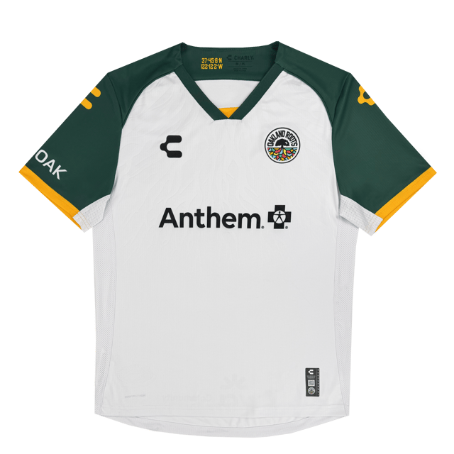 Unisex Oakland Roots SC 2025 Second Kit ft. Anthem Blue Cross