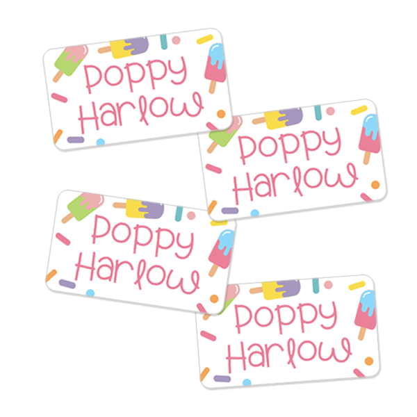 X-Small Clothing Labels
