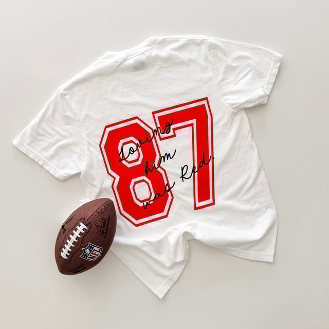 LOVING HIM WAS RED • (women + kids) double sided