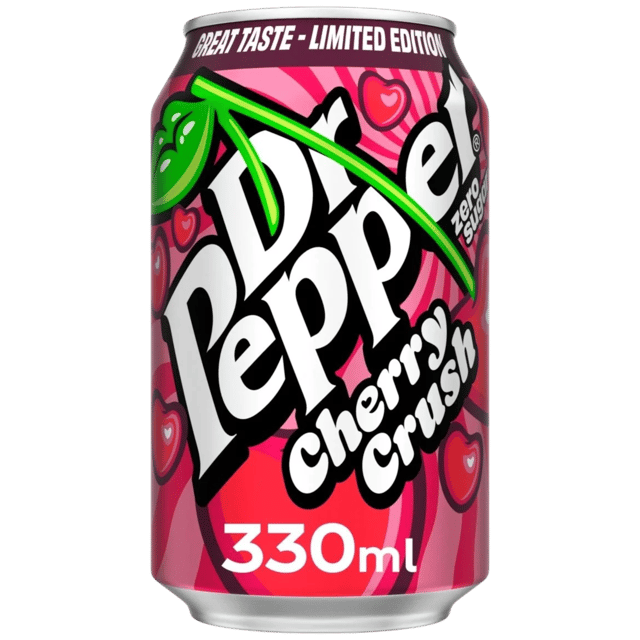 Dr Pepper Cherry Crush Zero Sugar (Limited Edition) - 11.16fl.oz (330ml)