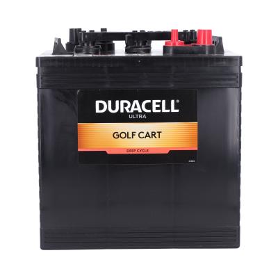 Duracell Ultra BCI Group GC2 6V 215AH Flooded Deep Cycle Golf Cart and Scrubber Battery