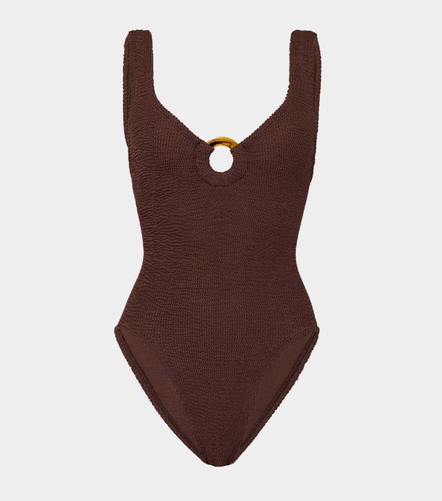 Celine Swim - Metallic Chocolate