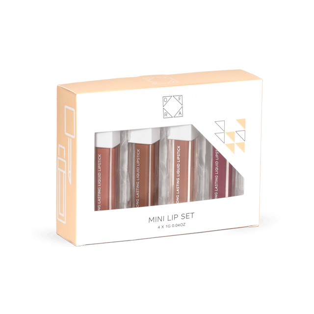 Long Lasting Liquid Lip Set - Everyday Nudes