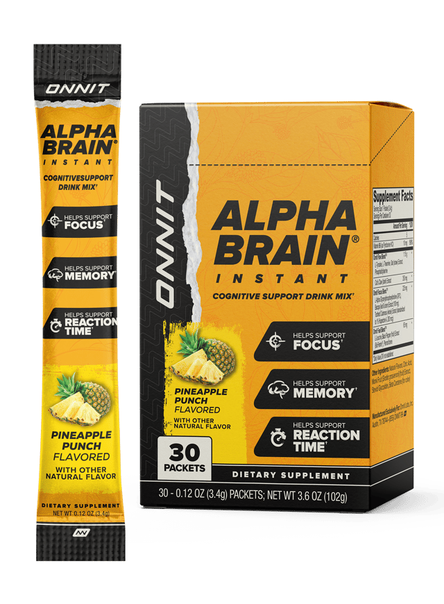 Alpha BRAIN® Instant - Pineapple Punch (30 ct)