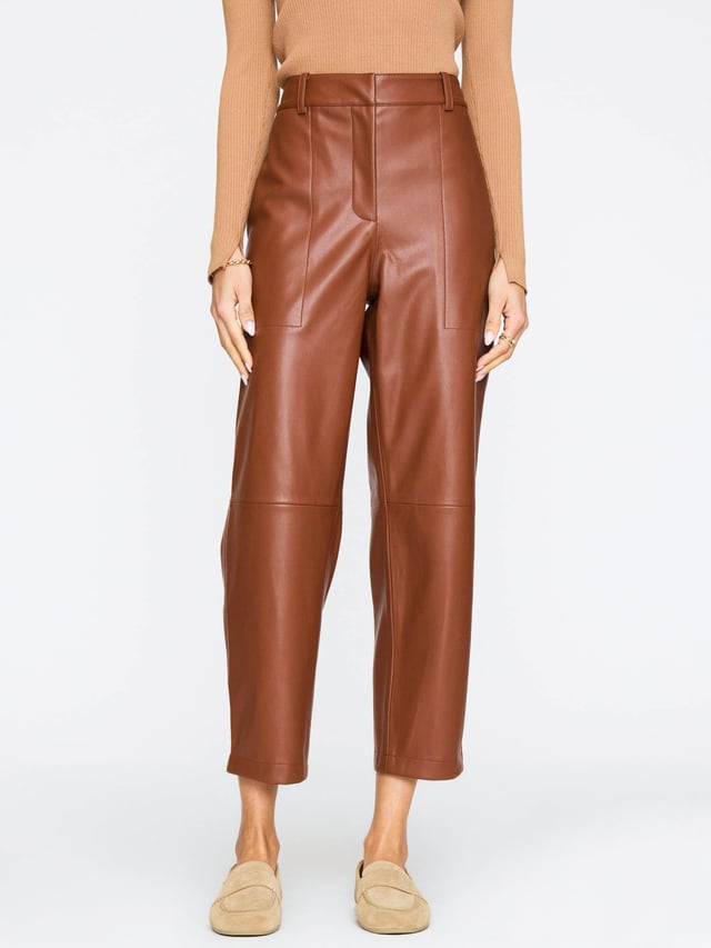 The Stone Vegan Leather Pant