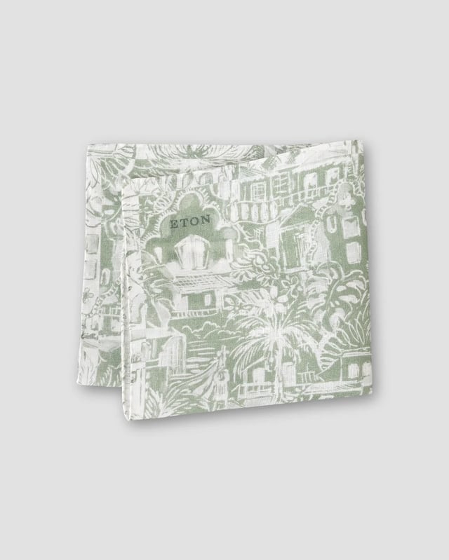 Palm Tree Pocket Square