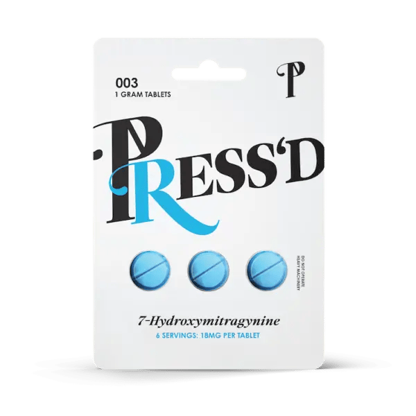 Press'd 7-OHMZ Kratom Tablets